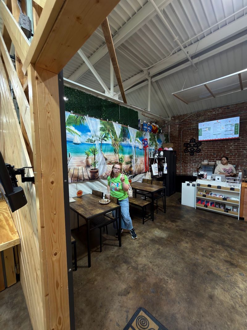 A Small Counter Inside a Revived Warehouse A Small Counter Inside a Revived Warehouse