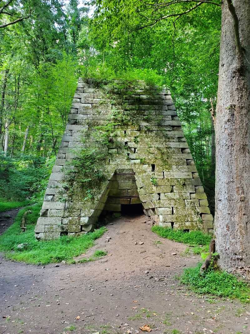 A Stone Giant Waiting At The Bottom Of The Trail