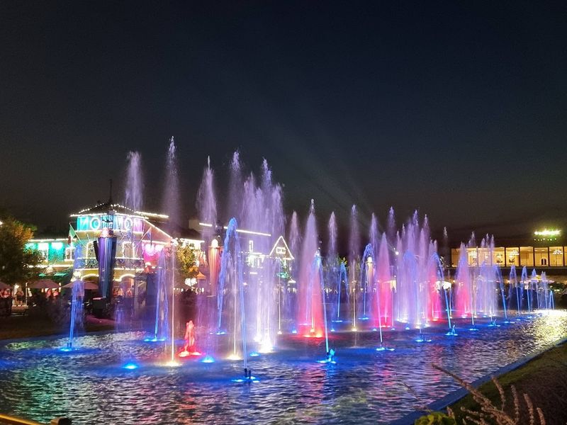 A Summer Coaster Kingdom Turned Winter Village