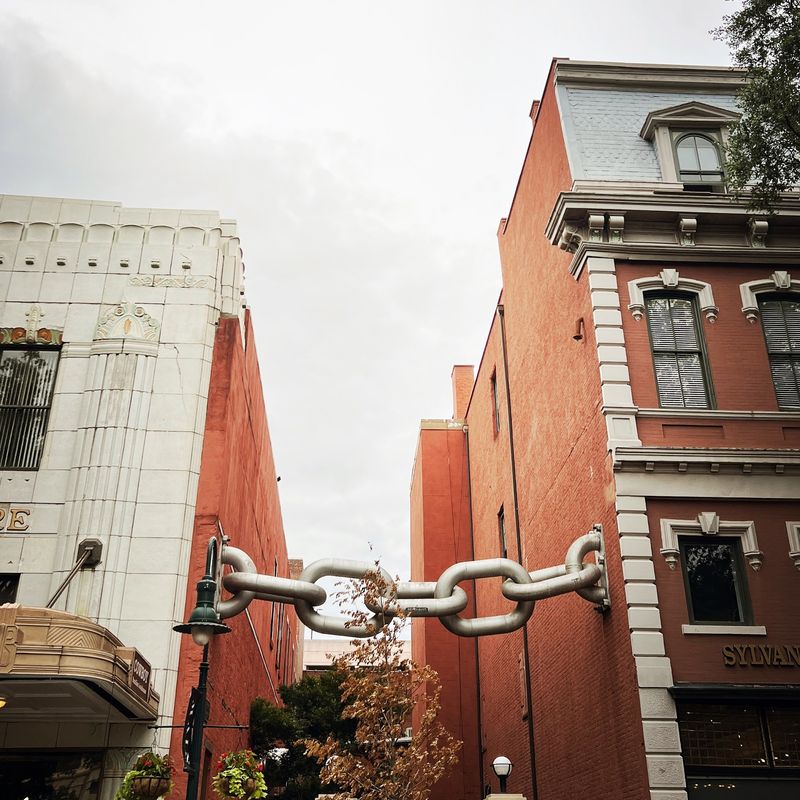A Sunday Surprise Over Main Street