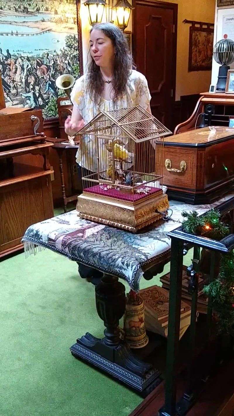 A Tiny Singing Bird From 1880 A Tiny Singing Bird From 1880