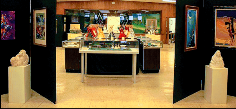 A Tribal Museum Inside a Living Headquarters