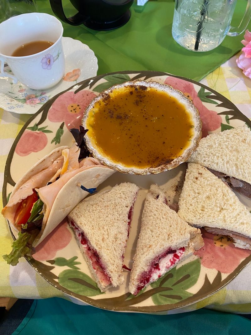 Afternoon Tea, Served the Old Way Afternoon Tea, Served the Old Way