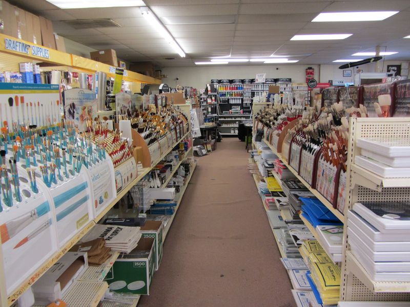 Aisles Packed Tighter Than a Paint Box Aisles Packed Tighter Than a Paint Box