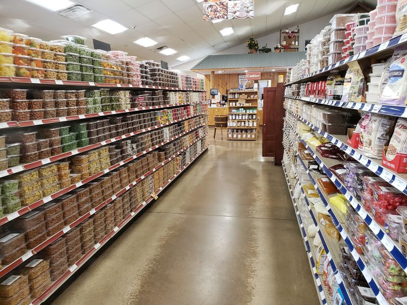 Aisles Stocked From Floor to Ceiling