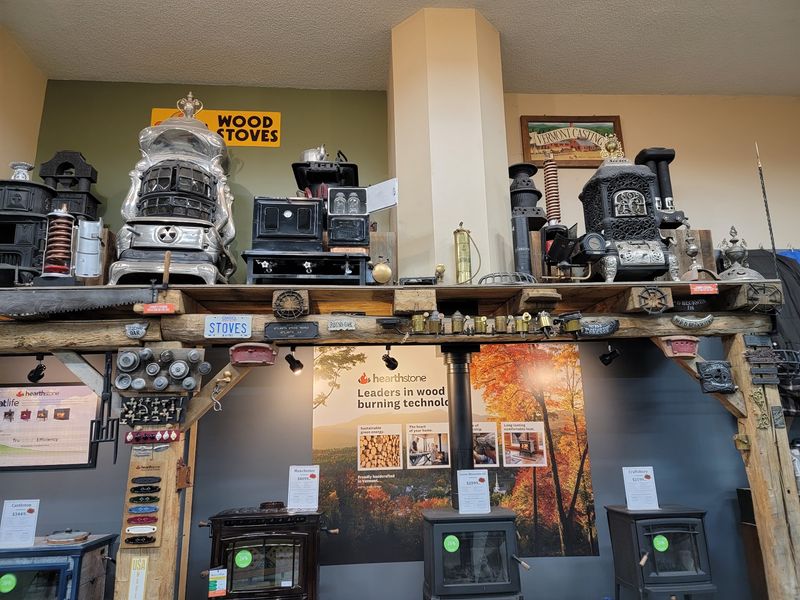 Antique Stoves Line The Walls Like A Free Museum