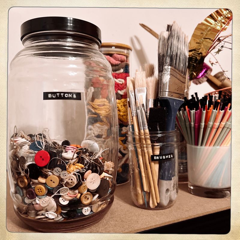 Art Supplies Waiting Patiently For Their Next Artist Art Supplies Waiting Patiently For Their Next Artist