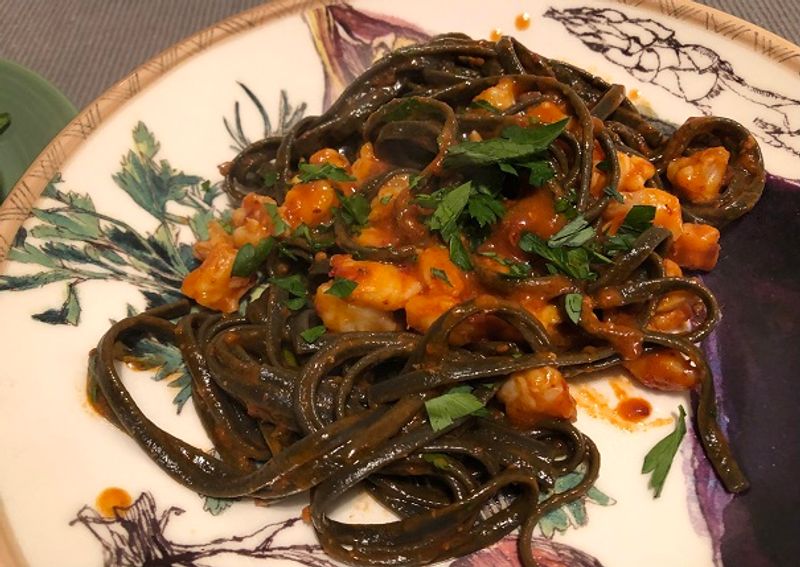 Black Pasta Makes Dinner A Conversation Starter Black Pasta Makes Dinner A Conversation Starter
