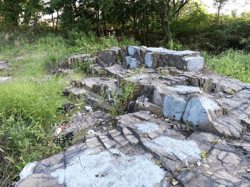 Blue Stone Hiding in Plain Sight
