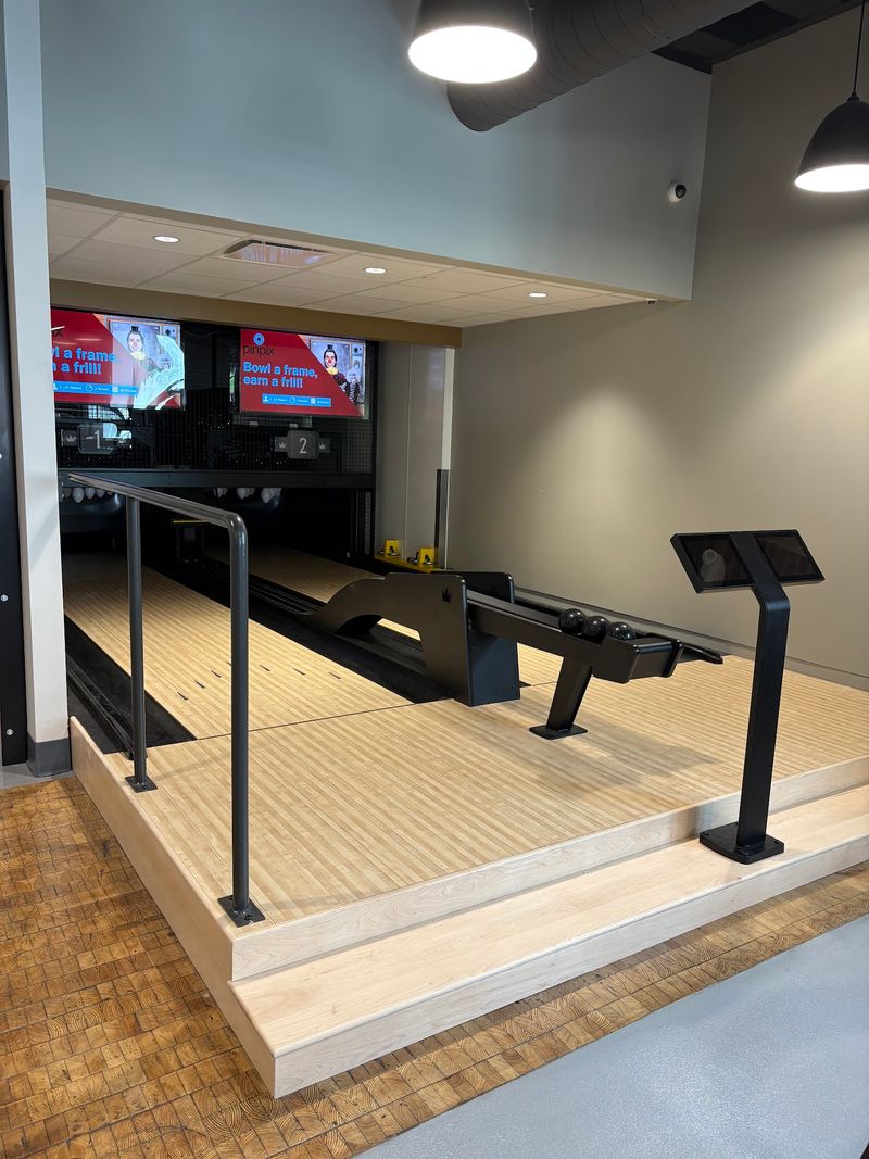 Bowling Lanes And A Four-Season Room