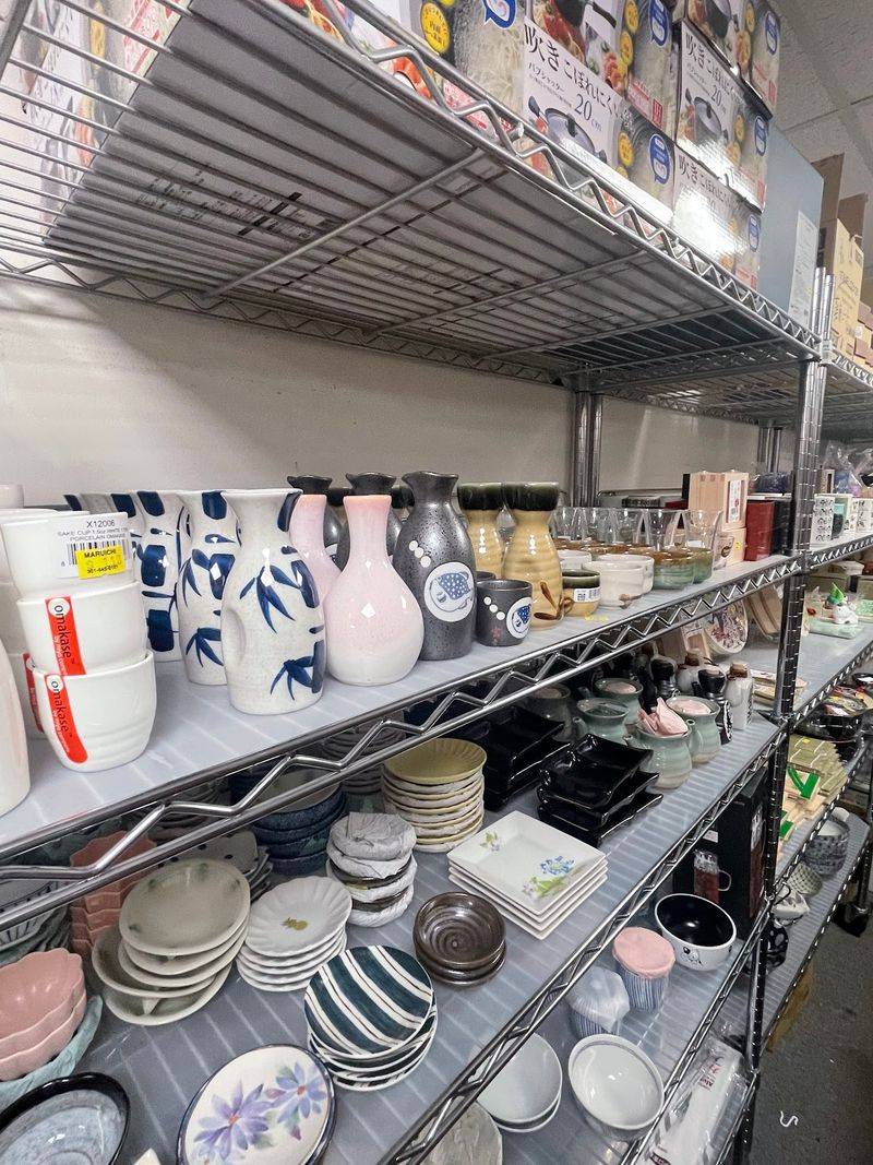 Bowls, Beauty Products And Kitchen Tools Hide Between The Groceries Bowls, Beauty Products And Kitchen Tools Hide Between The Groceries