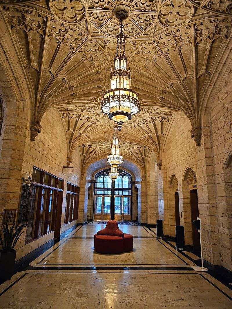 Brass Doors and a Ceiling Worth the Neck Ache Brass Doors and a Ceiling Worth the Neck Ache