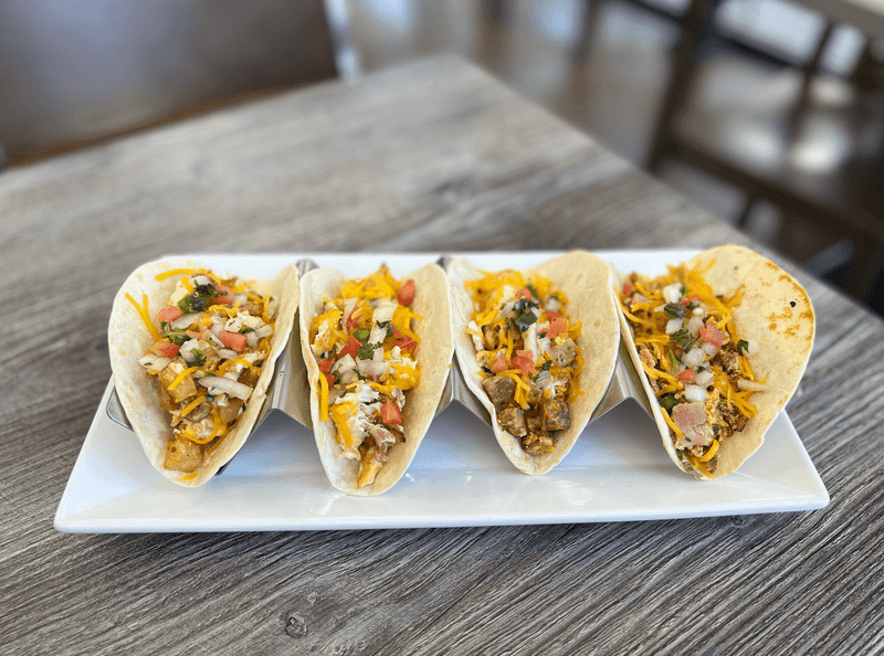 Breakfast Tacos at Sunrise