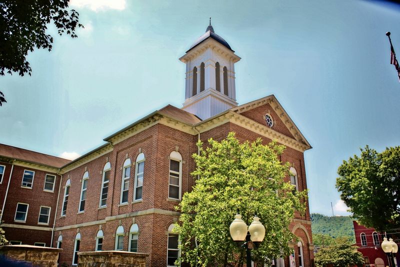 Brick Storefronts and an 1882 Courthouse