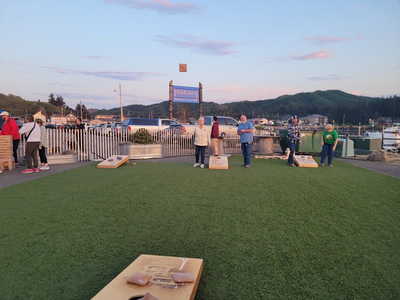Bring Your Cornhole Skills Because The Lawn Is Waiting