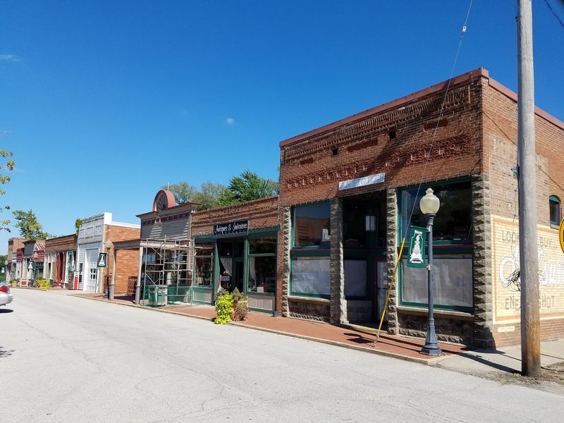 Browsing The Shops Along Main Street