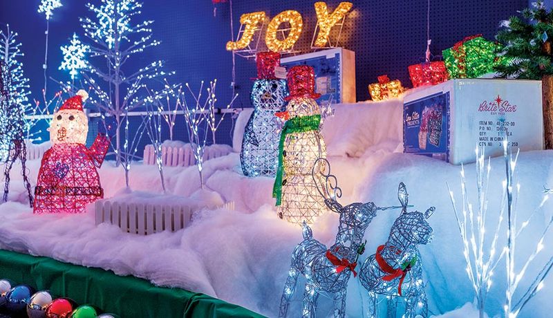 Bubble Lights and Retro Treasures Bring the Throwback Vibes
