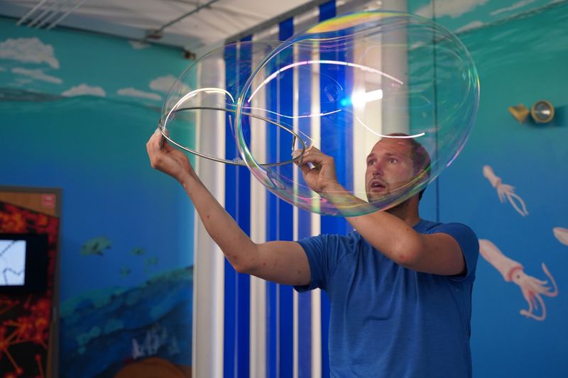 Bubbles Big Enough to Make Everyone Squeal