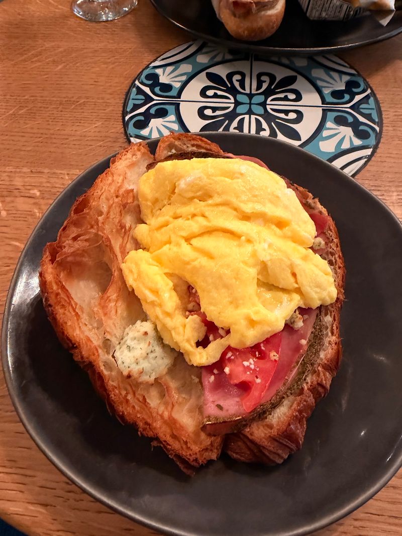 Build Your Own Croissant Sandwich