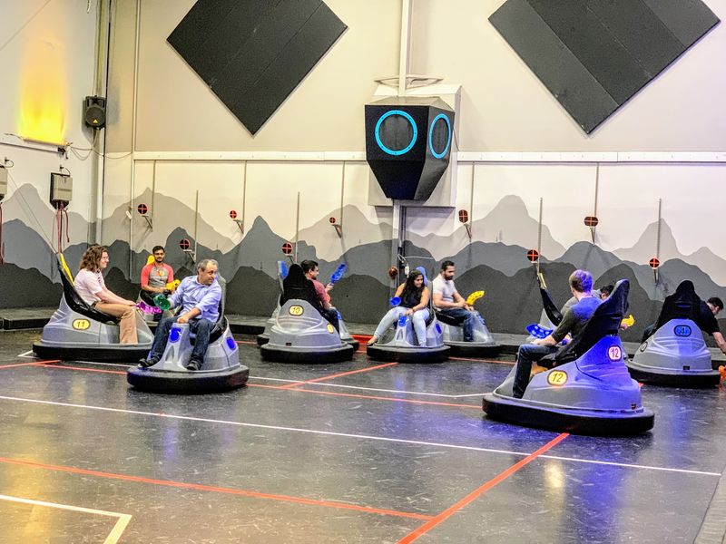 Bumper Cars That Actually Keep Score