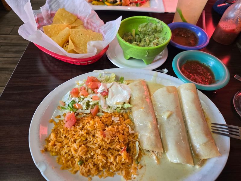 Burritos, Enchiladas, And Plenty For Veggie Fans Burritos, Enchiladas, And Plenty For Veggie Fans