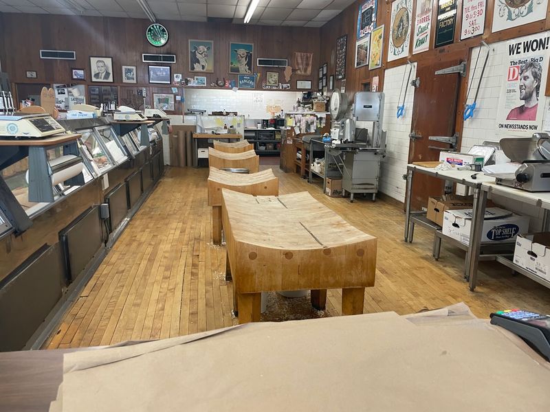 Butcher Blocks With a Century of Scars