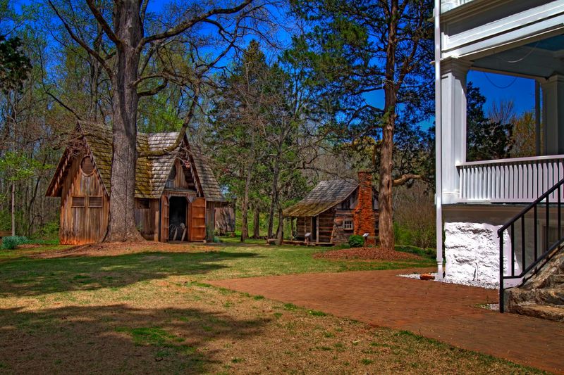Cabins and Carriage House on the Grounds Cabins and Carriage House on the Grounds