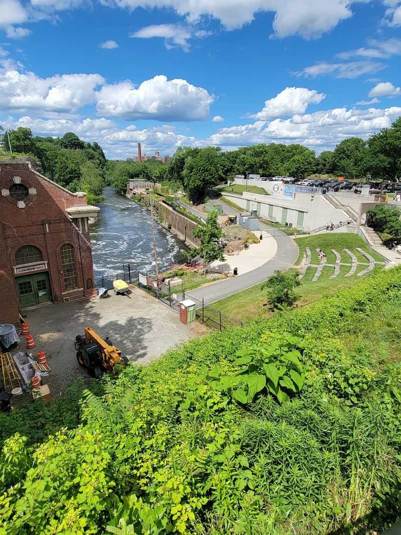 Canals Built To Bend A River To Work
