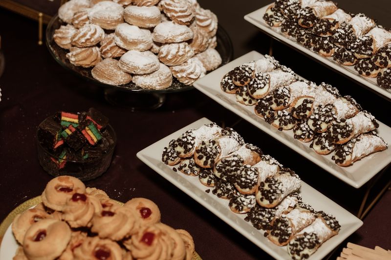 Cannoli And A Cookie Counter