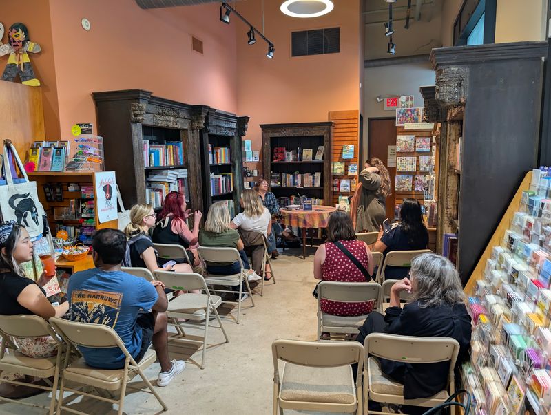 Chatty Booksellers and Online Shopping Keep the Fun Going