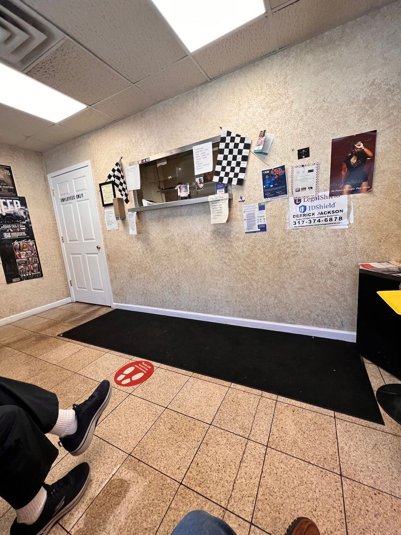 Checkered Flags Inside Give The Place A Racing-City Wink