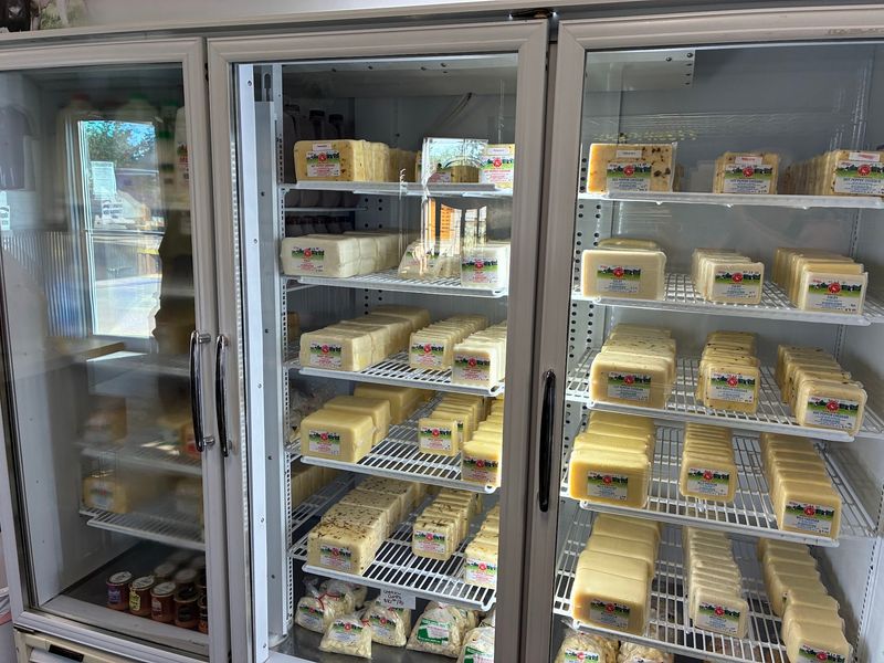 Cheese Cases and Made in Oklahoma Shelves