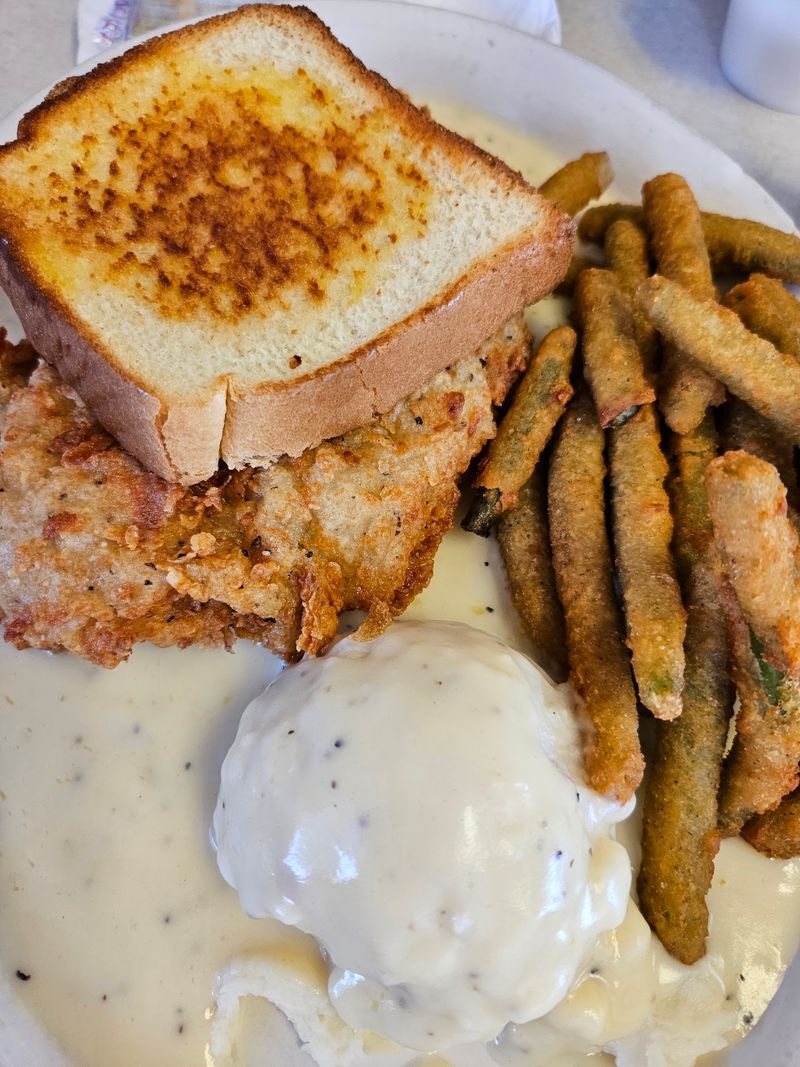 Chicken Fried Steak, Plated Up Proper