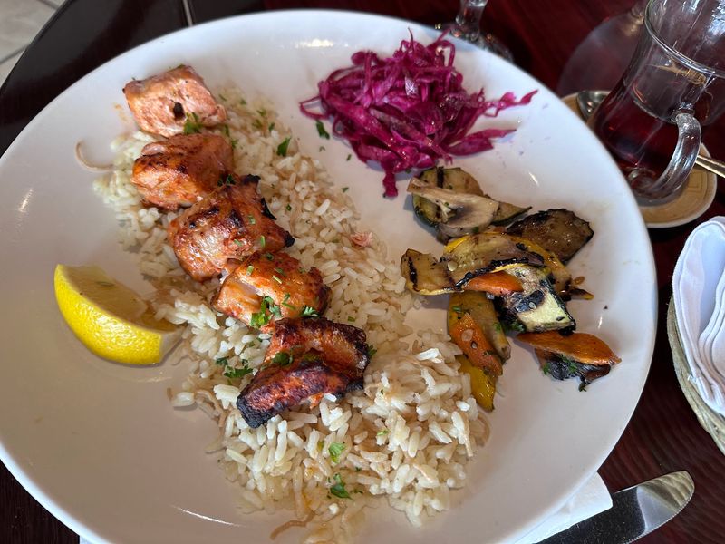 Chicken, Seafood, And Veggie Plates Keep Everyone Happy