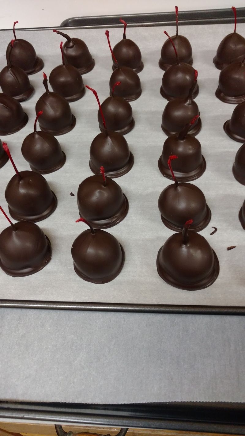 Chocolate-Covered Cherries? At A Quilt Shop?