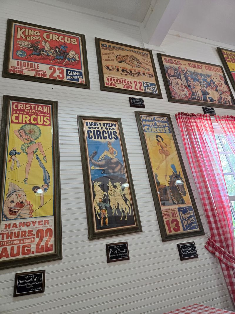 Circus Posters on Every Wall