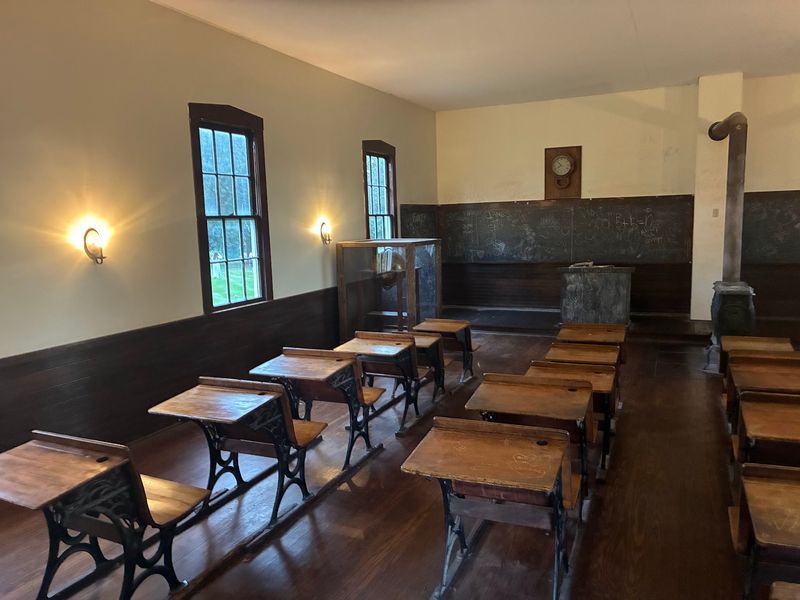 Class Is In Session At The Old Schoolhouse