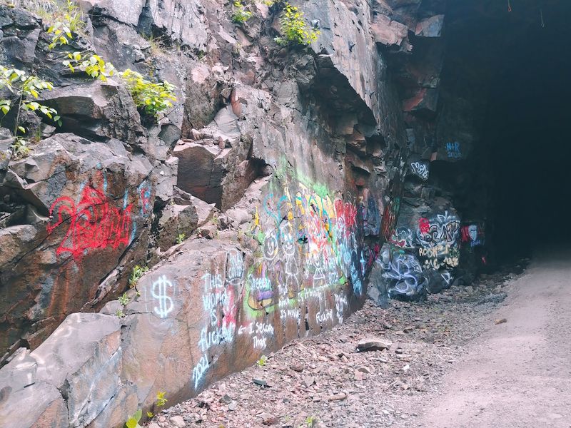 Colorful Walls and Climbing Anchors