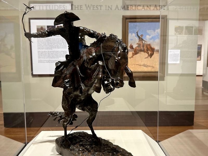 Cowboys, Bronzes, and a Bronc Rider in Trouble Cowboys, Bronzes, and a Bronc Rider in Trouble