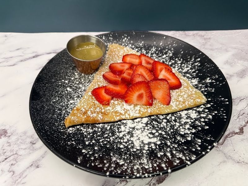 Crepes Made Right Before Your Eyes