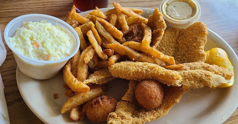 Crunchy Catfish and Southern Sides