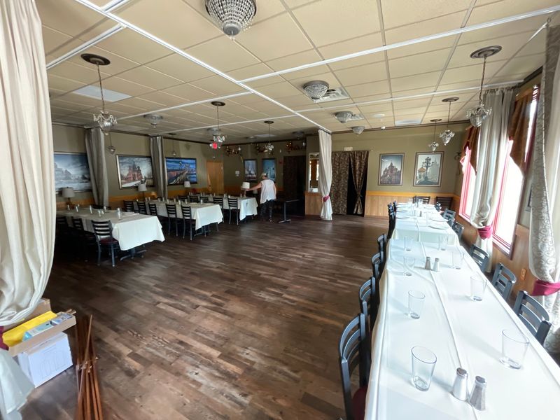 Curtained Tables Made for Long Conversations