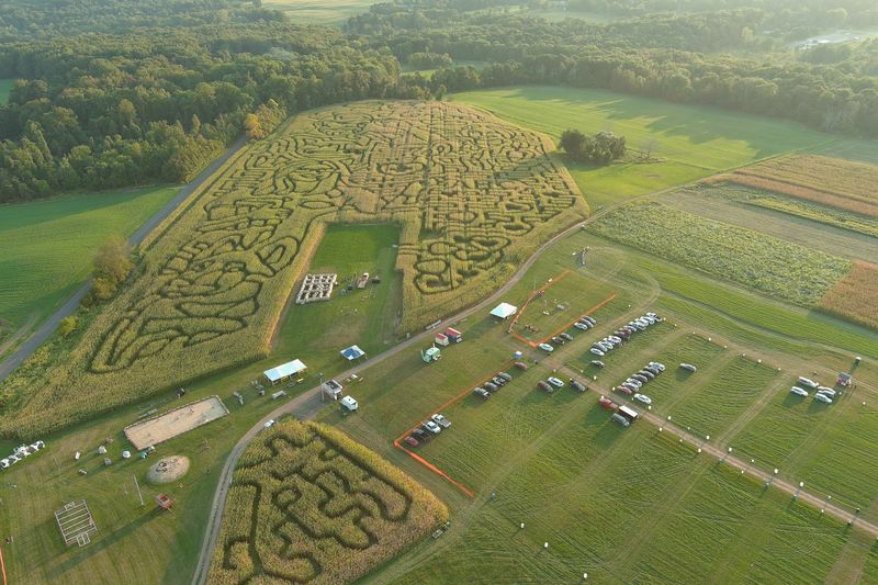 Derthick's Corn Maze, Mantua, OH Derthick's Corn Maze, Mantua, OH