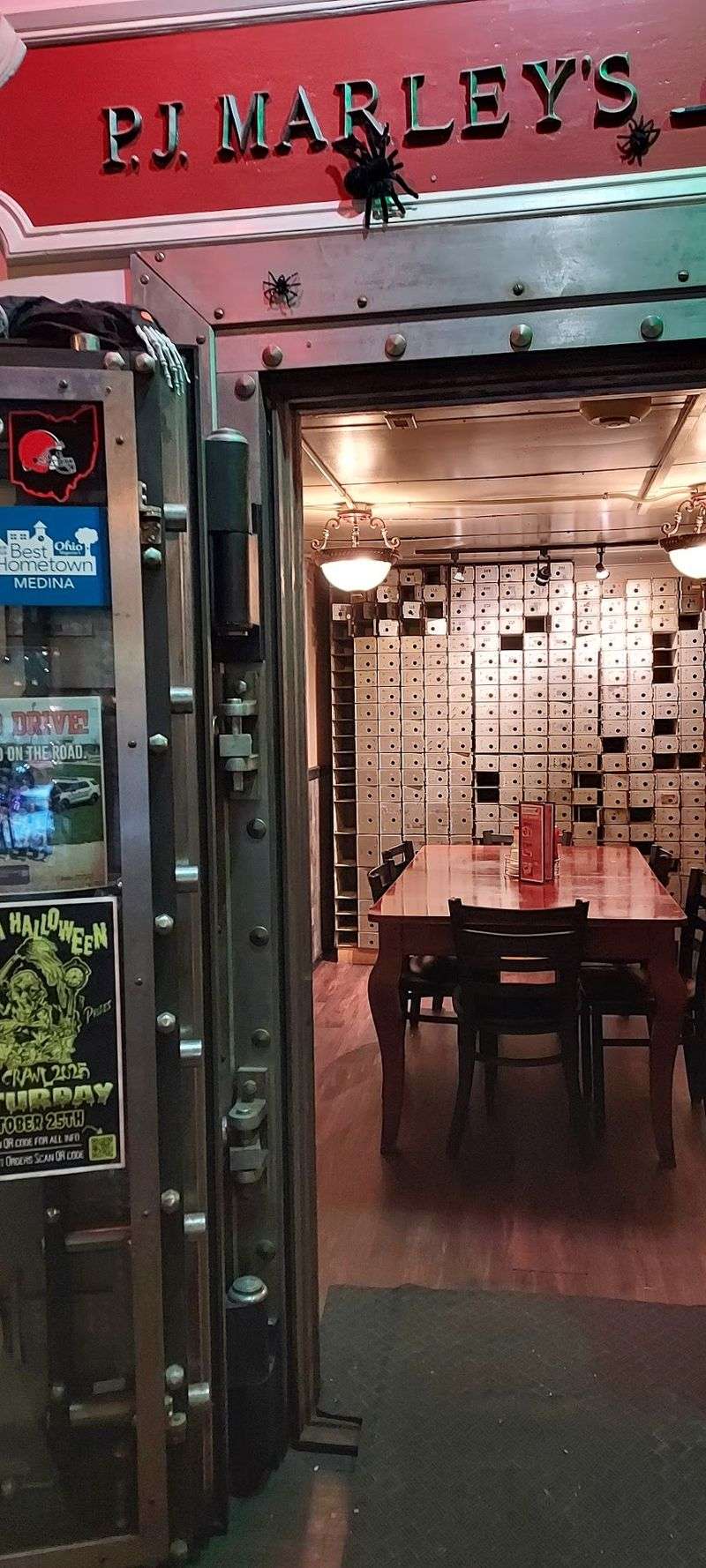 Dinner Behind the Vault Door Dinner Behind the Vault Door