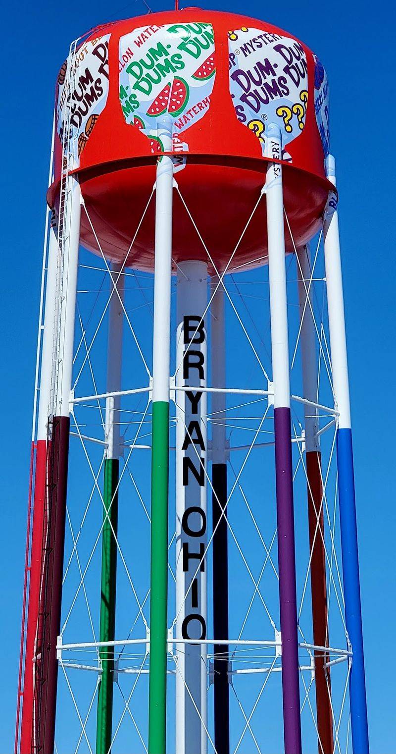 Don't Drive Home Before Spotting The Dum-Dums Water Tower