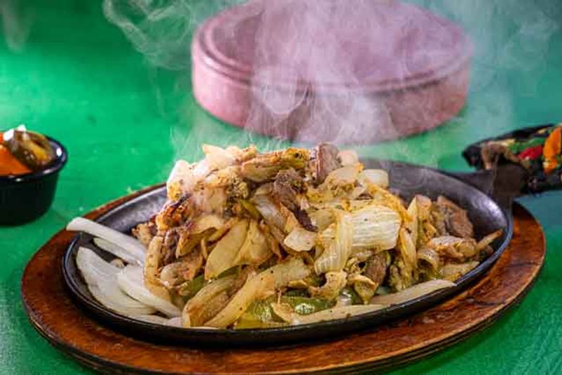 Fajita Chicken, Beef Tips, and Burritos Built Big Fajita Chicken, Beef Tips, and Burritos Built Big