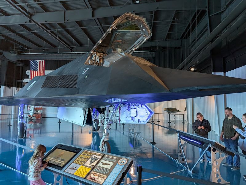 Fighter Jets and a Rare Stealth Sighting Fighter Jets and a Rare Stealth Sighting