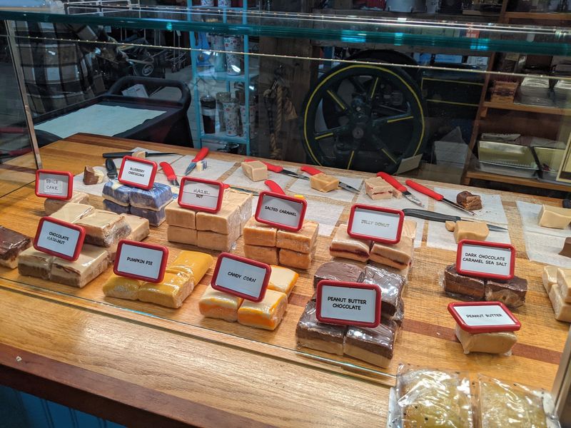 Fizzy Bottles, Fudge, and a Cafe Break Fizzy Bottles, Fudge, and a Cafe Break
