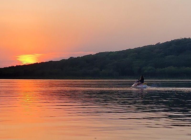 Fort Gibson Lake, the Bigger Backdrop Fort Gibson Lake, the Bigger Backdrop