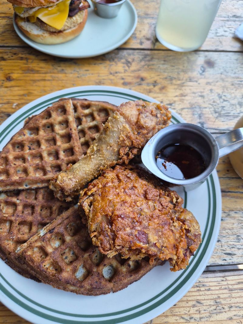 Fried Chicken Gets A Black Sesame Makeover